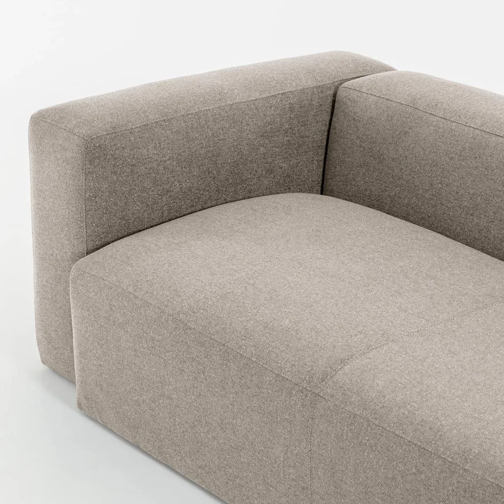 Kave Home Blok Moderne Hoekbank - Uni Beige - 320x320
