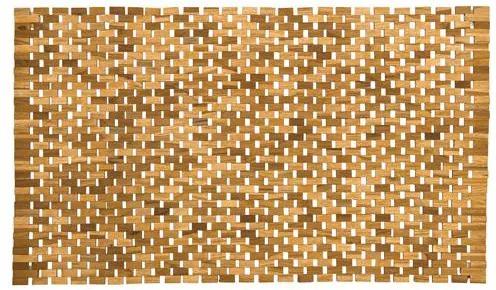 Woodblock Badmat 60 x 60 cm