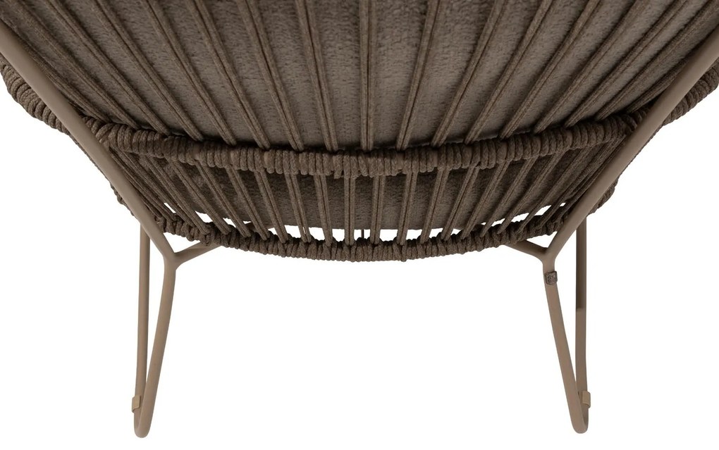 4 Seasons Outdoor Botanic loungestoel latte SALE Loungestoel taupe weerbestendig
