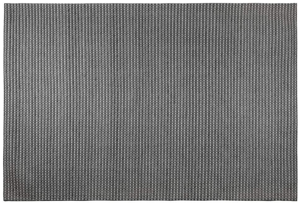 Vloerkleed donkergrijs 140 x 200 cm KILIS Beliani