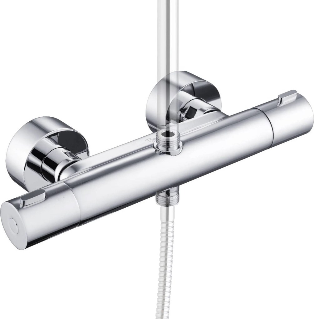 Ben Lavion Reno douche thermostaatkraan t.b.v. Ben Lavion regendoucheset chroom