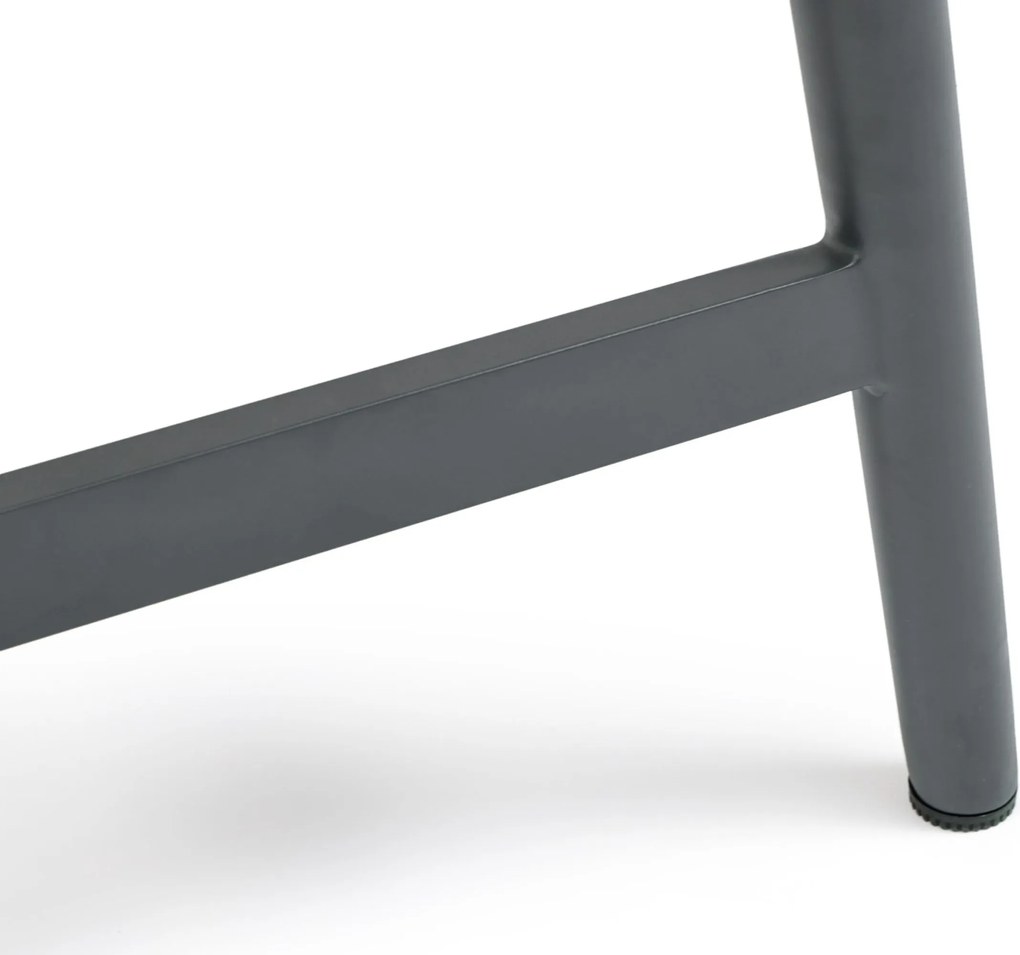 Tuinset 4 personen 180 cm Rope Grijs Coco Alto/Sienta