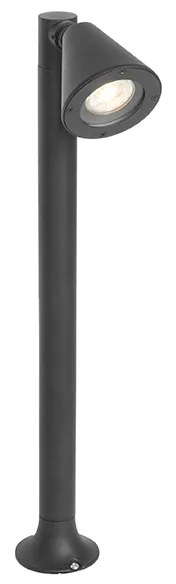 Modern buiten paaltje zwart 60 cm IP44 verstelbaar - Ciara Modern GU10 IP44 Buitenverlichting