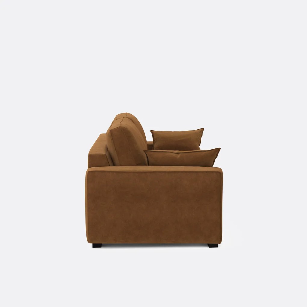 Bank-bed fluweel, mousse Cécilia