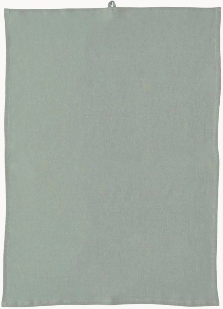 Linnen theedoek Sage