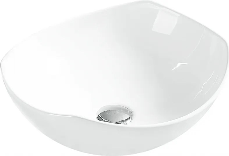 Mexen Enrica opbouwwastafel 41 x 38 cm, wit - 21904100