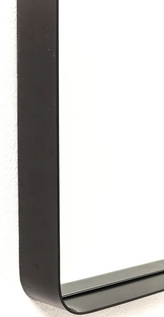 Spiegel Met Zwarte Lijst 200 Cm - 80x200cm