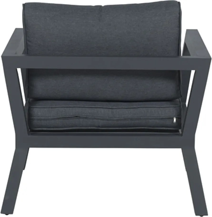 Garden Impressions San Luis loungeset 5-delig - donker grijs