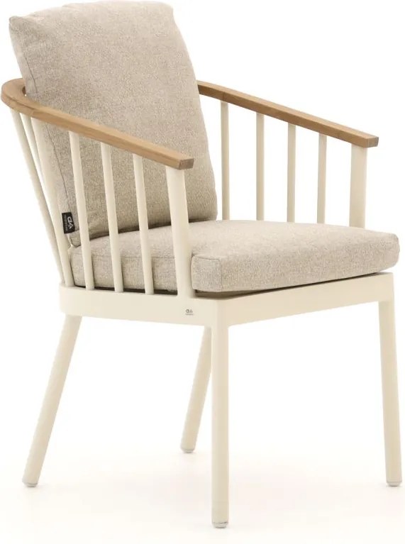 Dining tuinstoel | Apple Bee Condor | Textileen | Wit | Kees Smit Tuinmeubelen