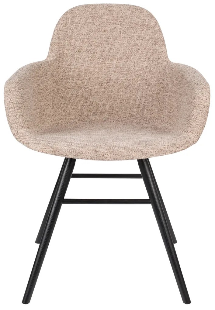 Zuiver Albert Kuip Soft Gestoffeerde Kuipstoel Met Arm Beige