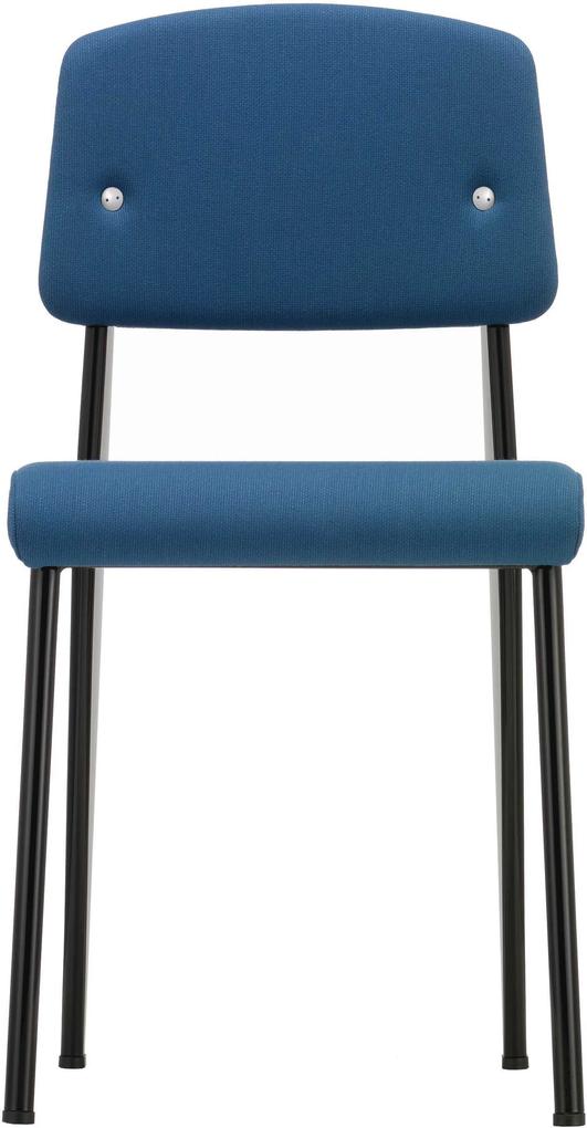 Vitra Standard SR gestoffeerde stoel Volo 10 onderstel zwart
