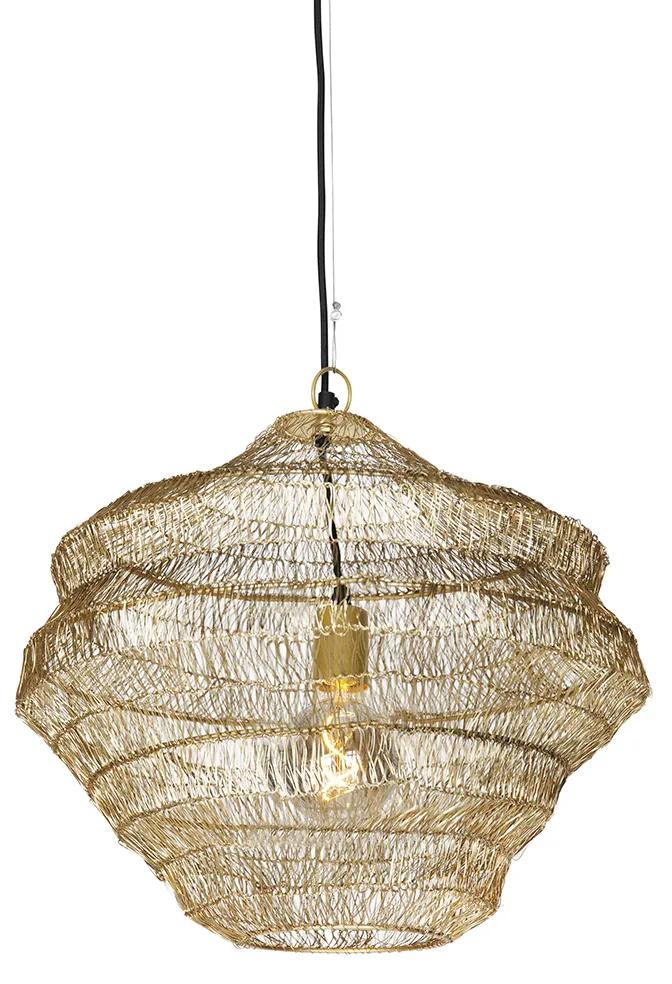 Oosterse hanglamp goud 45 cm x 40 cm - VadiOosters E27 rond Binnenverlichting Lamp