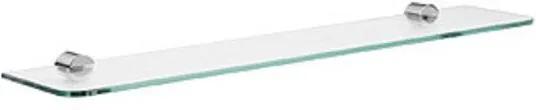 Emco Rondo 2 planchet met glasplaat kristal helder 60x12cm 451000160