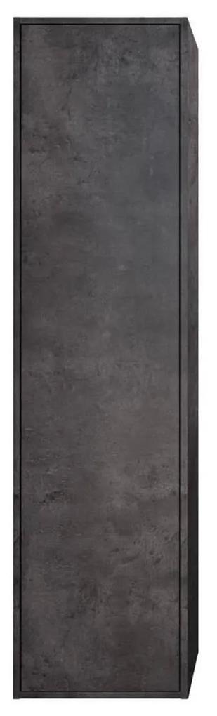 Kolomkast Allibert Marny 40x156x35 cm Donker Beton