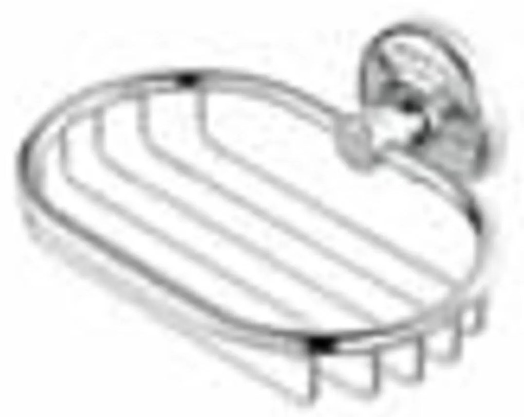 Geesa Hotel Zeephouder 17,2x13,8x6 cm Chroom