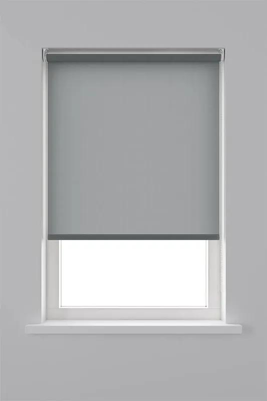 Decosol Rolgordijn Lichtdoorlatend - Antraciet 180 x 250 cm