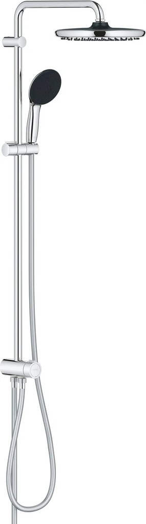 Grohe QuickFix Vitalio Start 250 glijstangset met regendouche en 3 straalsoorten chroom