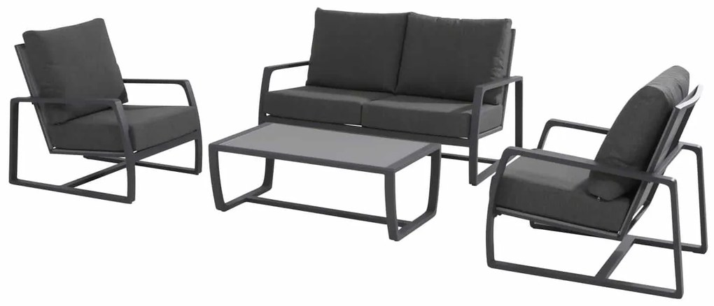 Taste by 4 Seasons Mauritius sofaset * Super Sale *  Loungeset    zwart weerbestendig