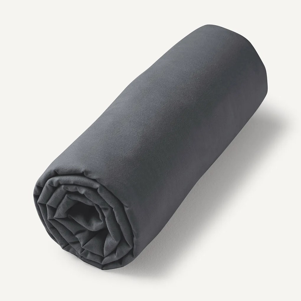 Hoeslaken in gewassen voilekatoen, Gypse