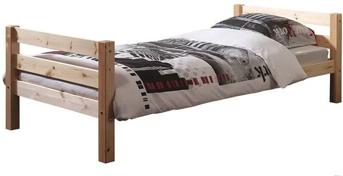 Vipack Pino - Eenpersoonsbed Kleur: Natuur