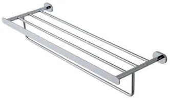 Eastbrook Salerno messing handdoekenrek chroom