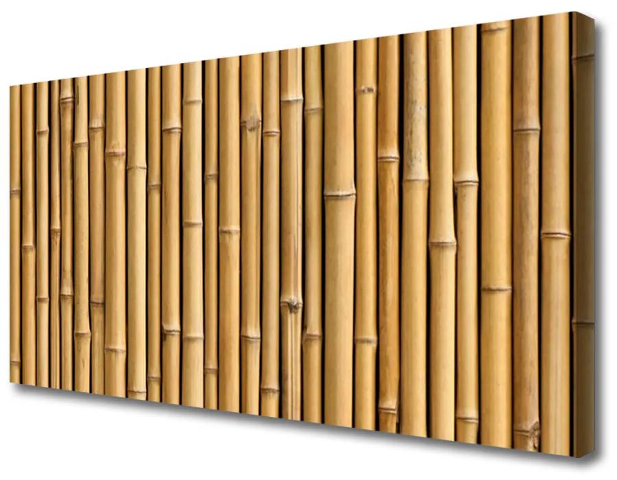 Print op doek Installatie van het bamboe nature 100x50 cm