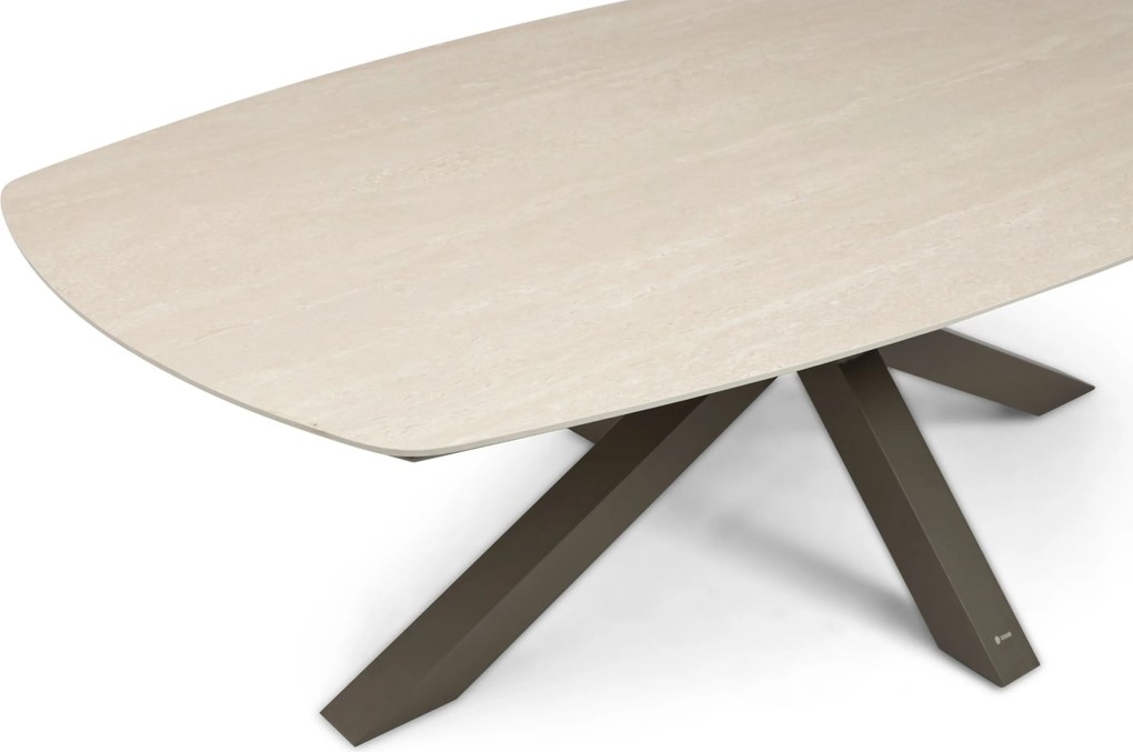 Dining Tuintafel  240 x 120 cm Taupe Voyage