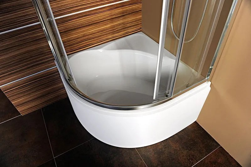 Polysan Selma douchecabine met schuifdeur 90x90x165cm chroom