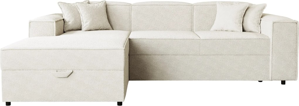 Hoekbank Clovis 116, Aanwezig, Aanwezig, 253x166x79cm, 109 kg, Poten: Kunststof