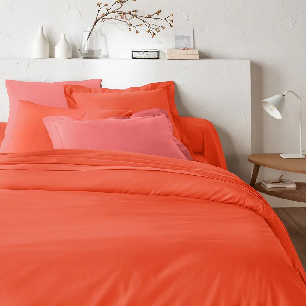 Effen kussensloop in katoen, Scenario