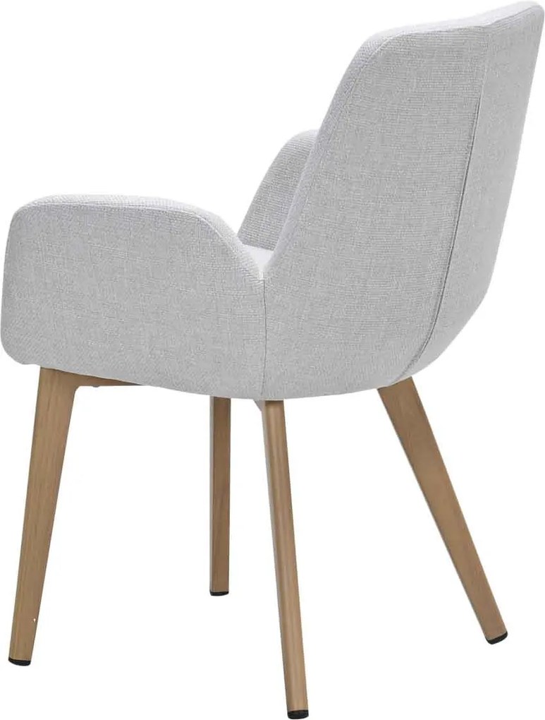 Garden Impressions Amalia tuinset 5-delig light teak look - Duuk tuintafel Ø120 cm