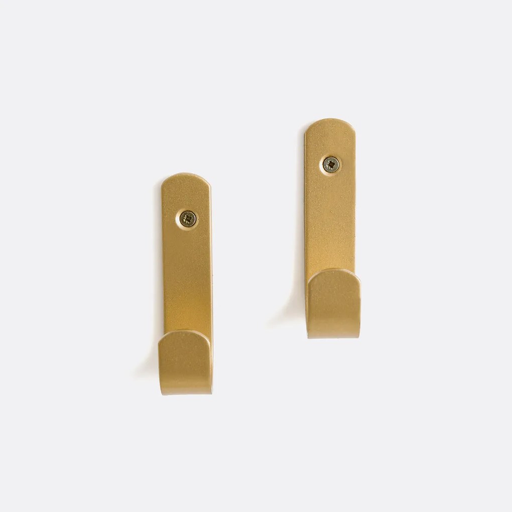 Set van 2 metalen kapstokken , Hiba