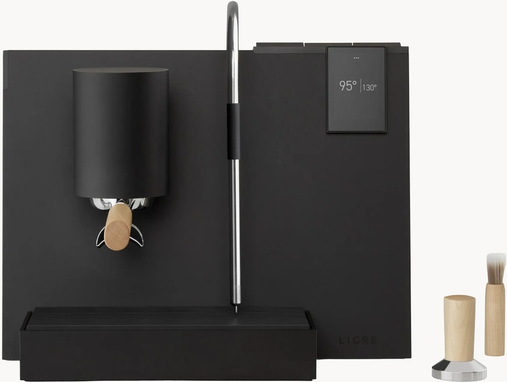 Espresso machine youn black-mat, maple