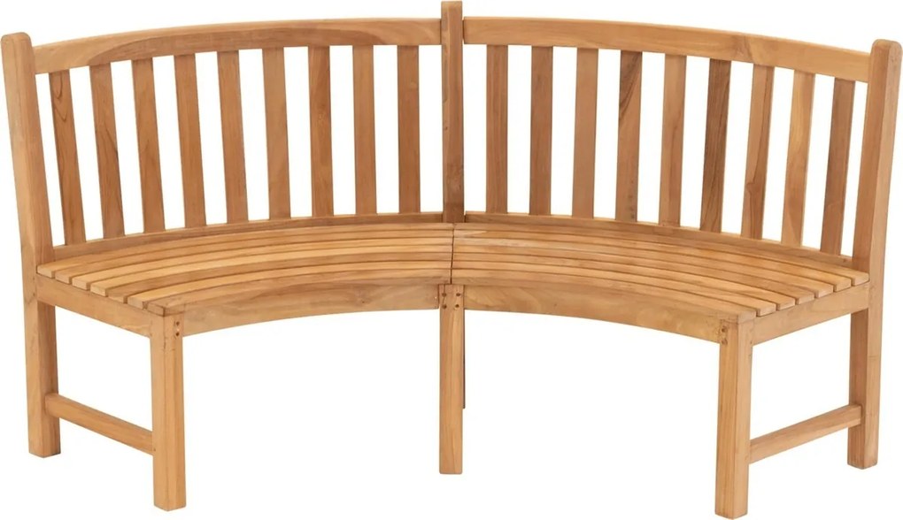 Garden Interiors Ronde Tuinbank - Teak - Rond 200cm