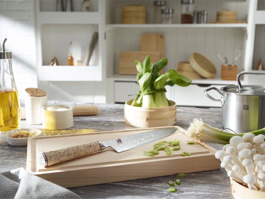 MIYABI BIRCHWOOD 5000MCD Gyutoh 24 cm - BIRCHWOOD 5000MCD - MIYABI