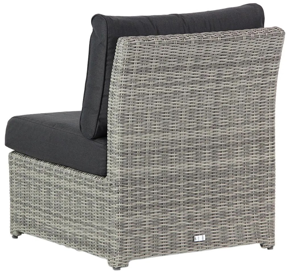 Hoek loungeset 6 personen Wicker Grijs  Garden Collections Giardino/Riviera