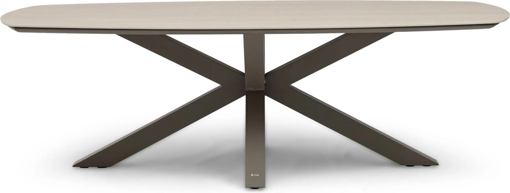 Dining Tuintafel  240 x 120 cm Taupe Voyage