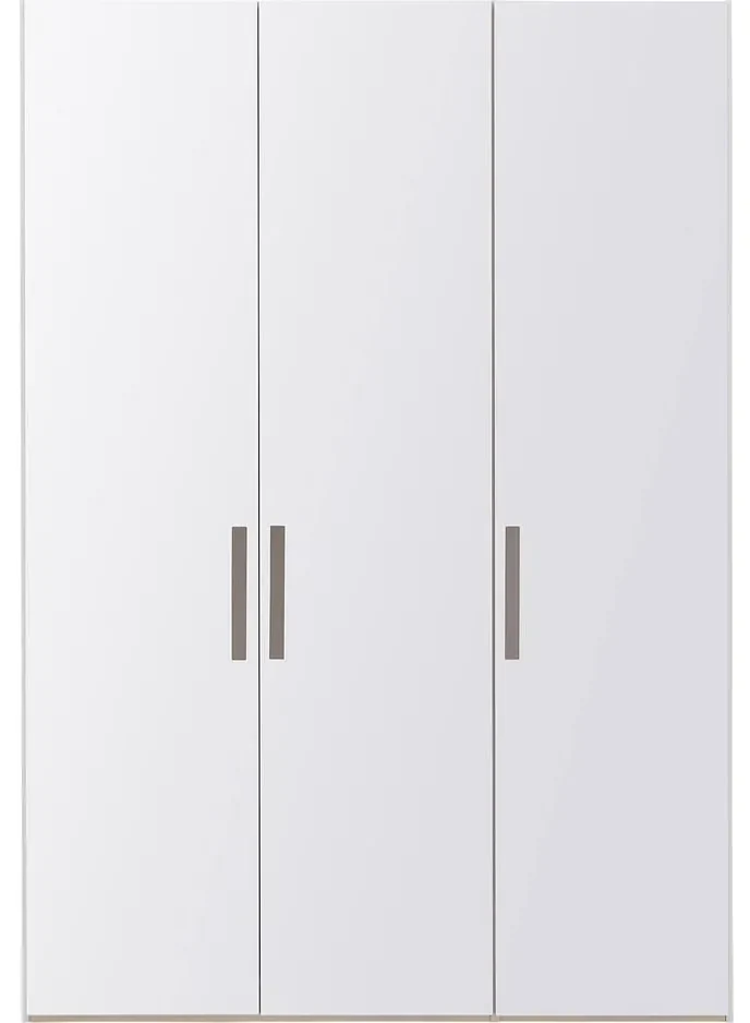 Goossens Kledingkast Easy Storage Ddk, Kledingkast 153 cm breed, 220 cm hoog, 3x glas draaideur