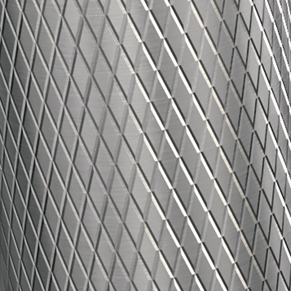 Brauer Brushed Carving opbouw fonteinkraan met gebogen uitloop RVS geborsteld PVD