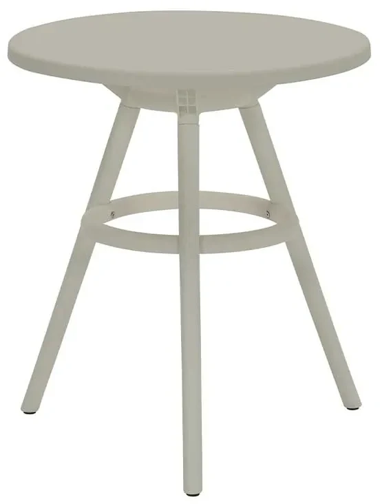 Garden Impressions Mira balkonset 3-delig - Faria tuintafel Ø60 cm - zand