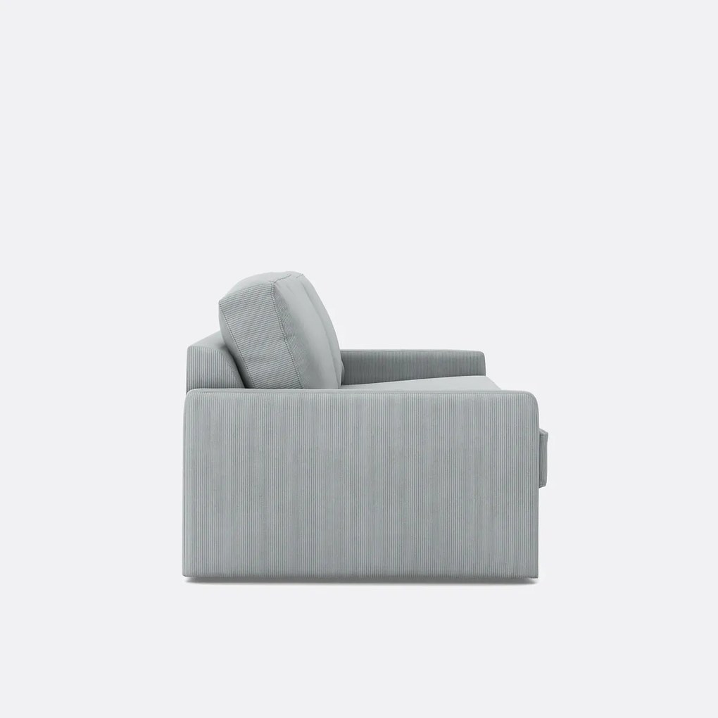 Slaapbank van fijn ribfluweel, Premium HR, Marta