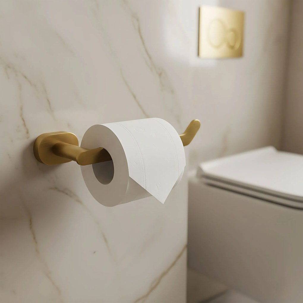 Toiletpapierhouder 109 Til Brush Gold