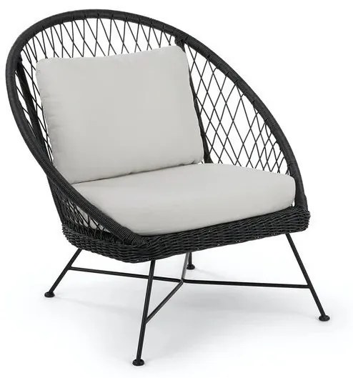 The Outsider Lounge Tuinstoel - Aurora - Aluminium - Wicker - The Outsider