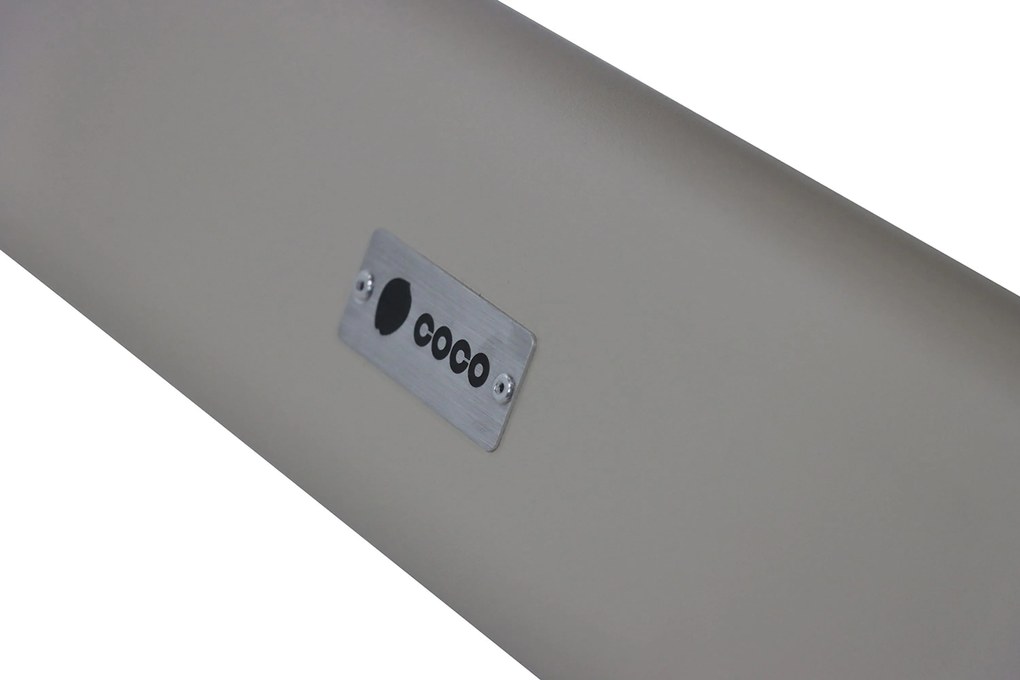 Coco Bali Schommelbank Aluminium/Rope Taupe