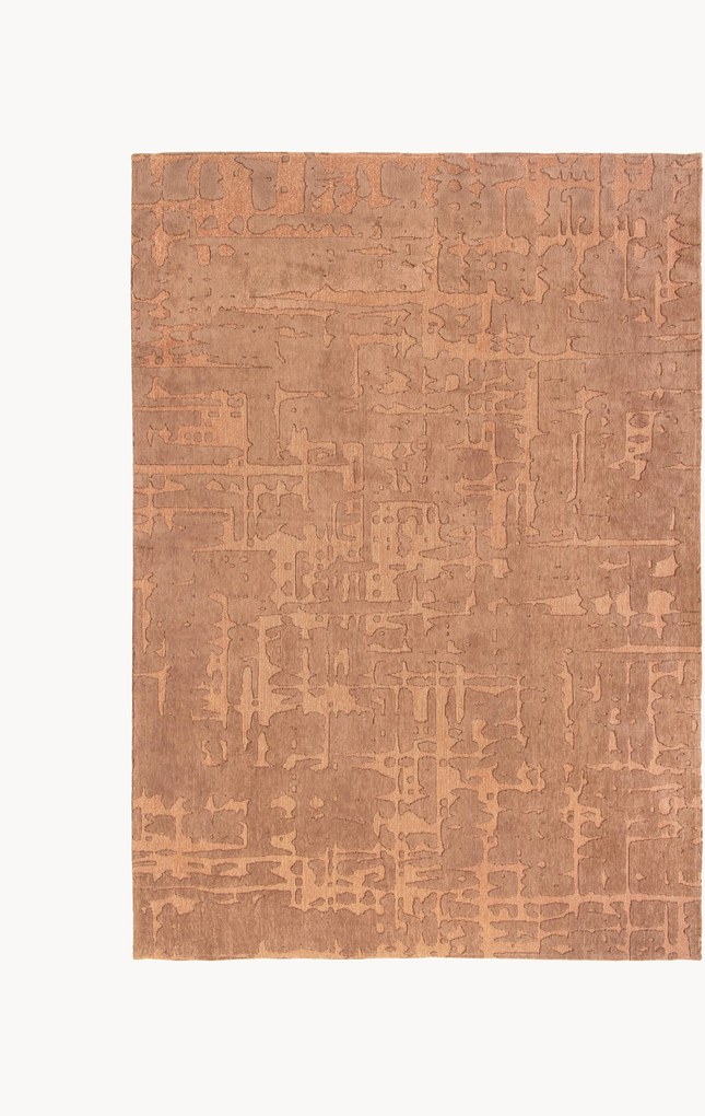 Hoog-laag jacquard vloerkleed Baobab