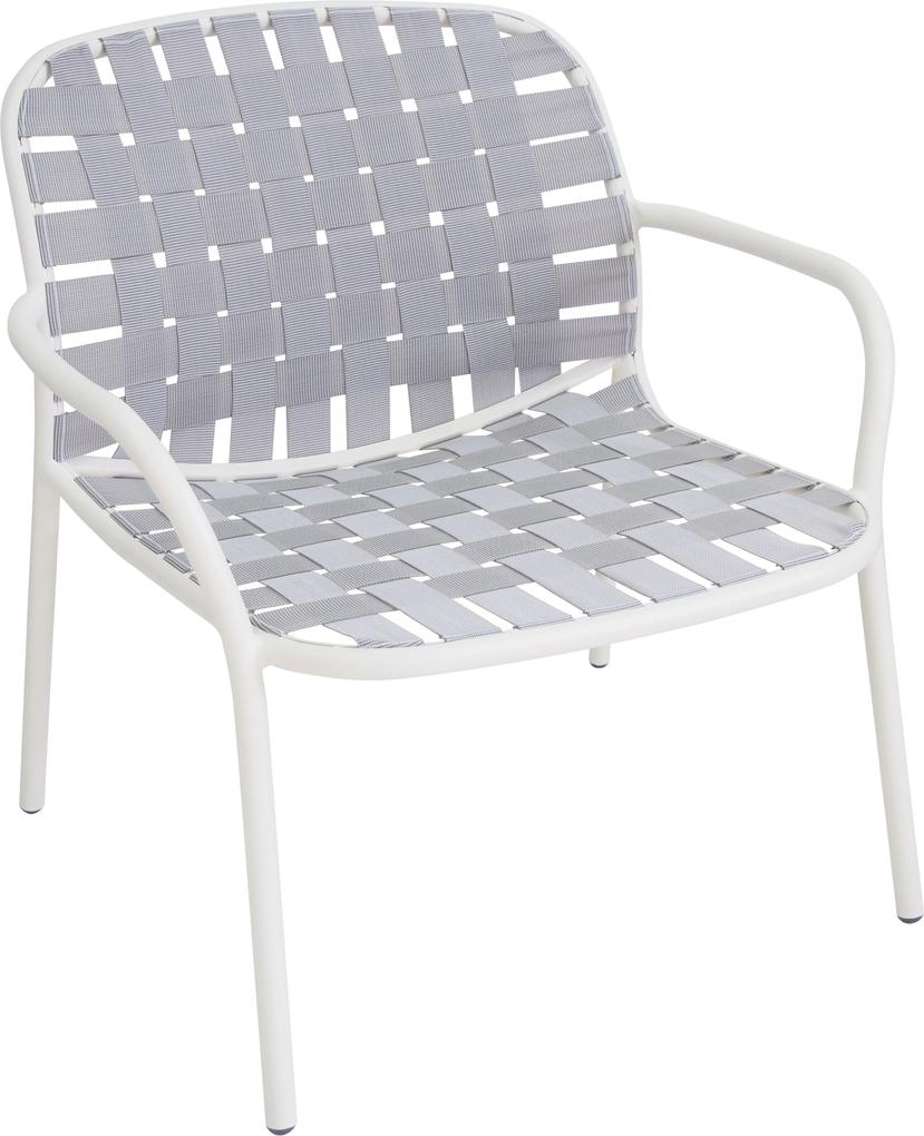 Emu Yard Lounge fauteuil matt white/grey