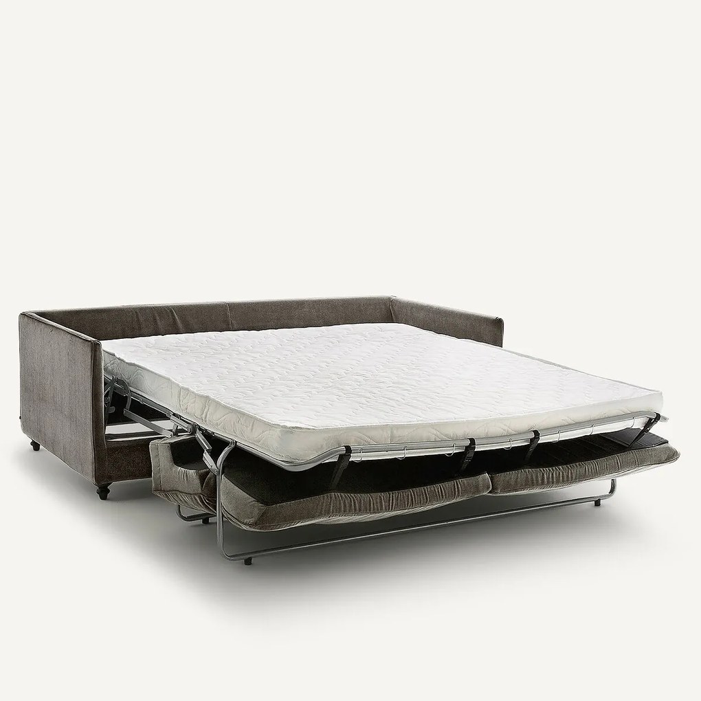 Omvormbare 3-zits fluwelen zetel, Lazare