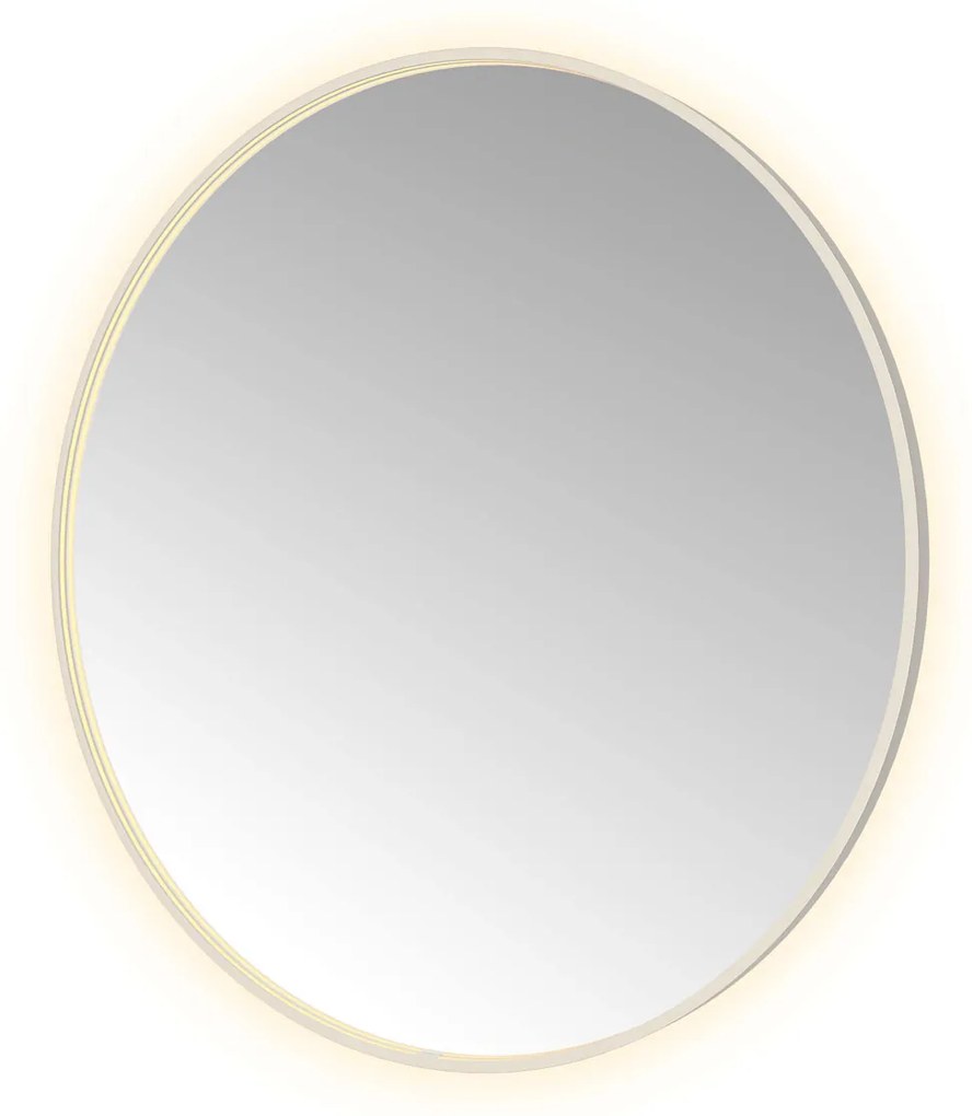 Hotbath &More Round spiegel 120cm RVS