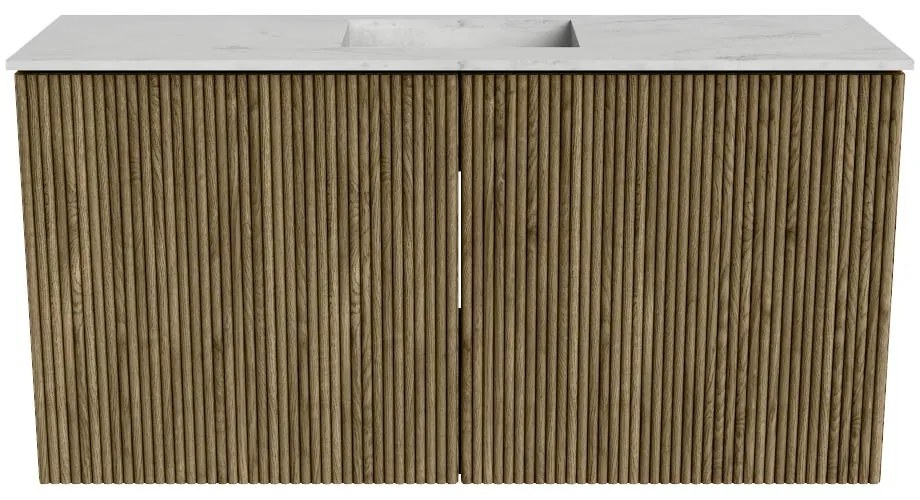 Mondiaz Joya DLux 80cm toiletmeubel dusk met wastafel faye midden 1 kraangat opalo