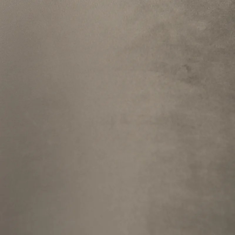 Velours lampenkap taupe 40/40/40 met gouden binnenkant